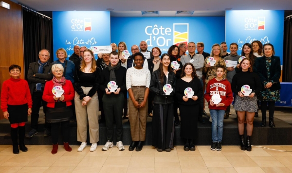 Département de Côte-d’Or - Les lauréats 2023 des Trophées des Jeunes et de l’Engagement  