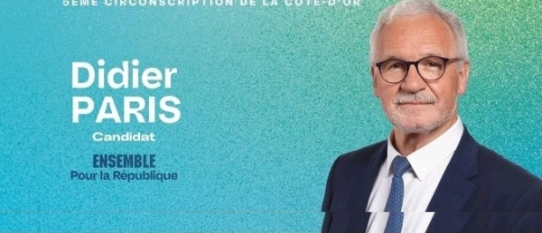 Elections législatives - Didier Paris, député sortant de la 5e circonscription, s'inscrit comme le vote utile contre le RN