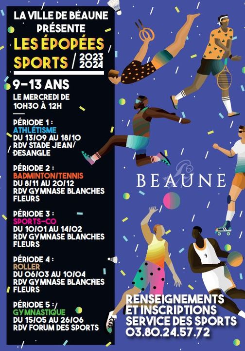 Beaune - Les Épopées Sports reviennent pour cette rentrée avec de nouvelles disciplines