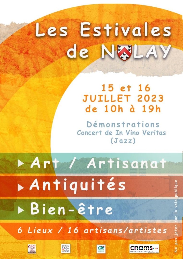 Les Estivales de Nolay les 15 et 16 juillet