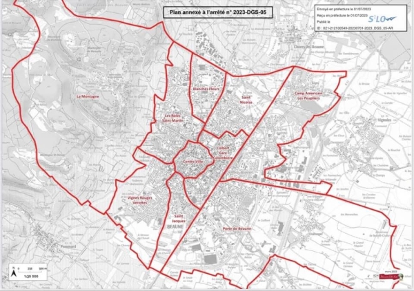 Le couvre-feu est reconduit cette nuit dans les quartiers Saint-Jacques et Blanches Fleurs à Beaune