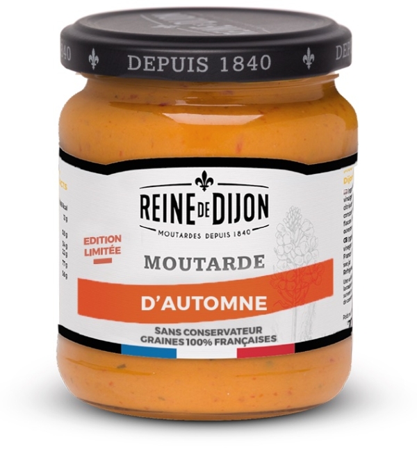 La Reine de l'automne ! Quand la moutarde bourguignonne prend des saveurs d'automne