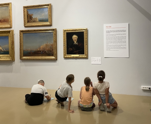 Visites-ateliers pour le jeune public avec les Musées des Beaux-Arts et du Vin de Beaune