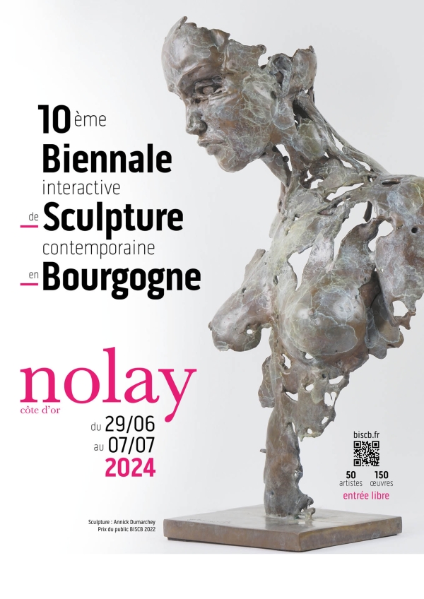 Nolay – 10e édition de la la Biennale Interactive de Sculpture Contemporaine en Bourgogne du 29 juin au 7 juillet