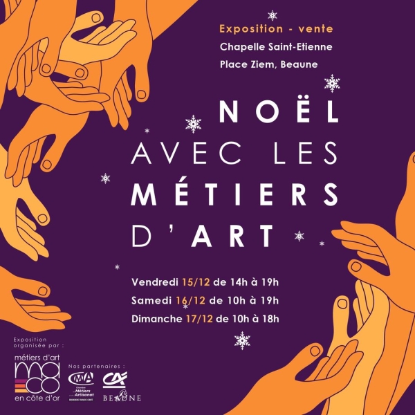 Beaune - Un week-end sous le signe des Métiers d'art pour Noël du 15 au 17 décembre 