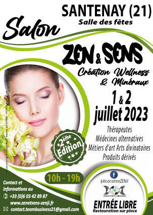 Salon Zen et Sens les 1er et 2 juillet à Santenay