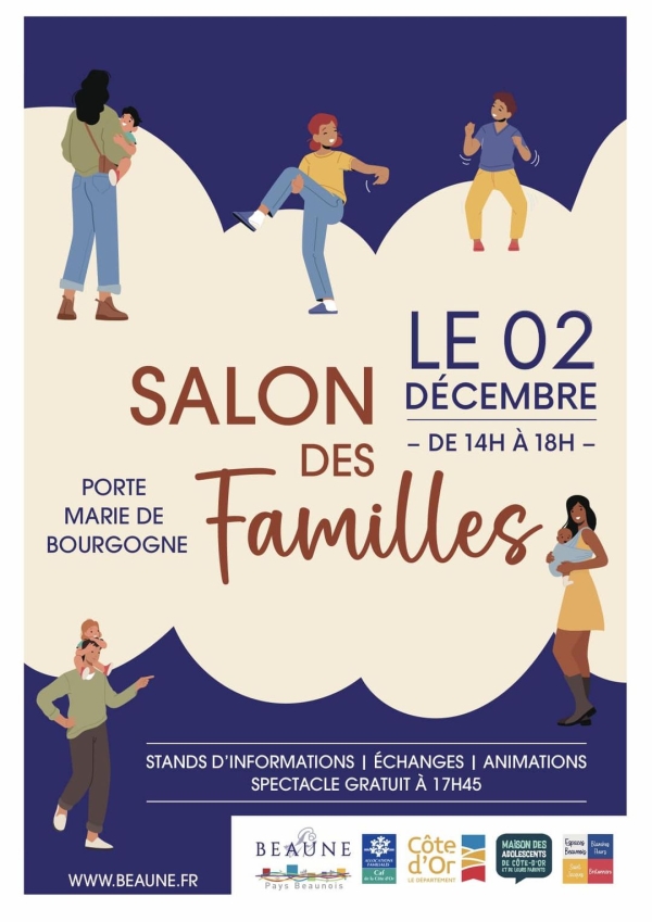 Beaune - Salon des Familles le 2 décembre de 14 h à 18 h