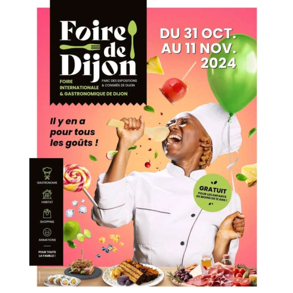 Le programme de Dijon Métropole à la Foire de Dijon : un dernier week-end festif et gourmand