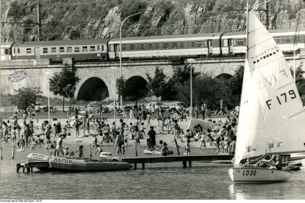 Photos - Le lac Kir de Dijon fête ses 60 ans : replongez dans son histoire rocambolesque grâce à ces archives