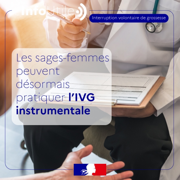 Décret - Les sages-femmes peuvent désormais pratiquer l’IVG instrumentale