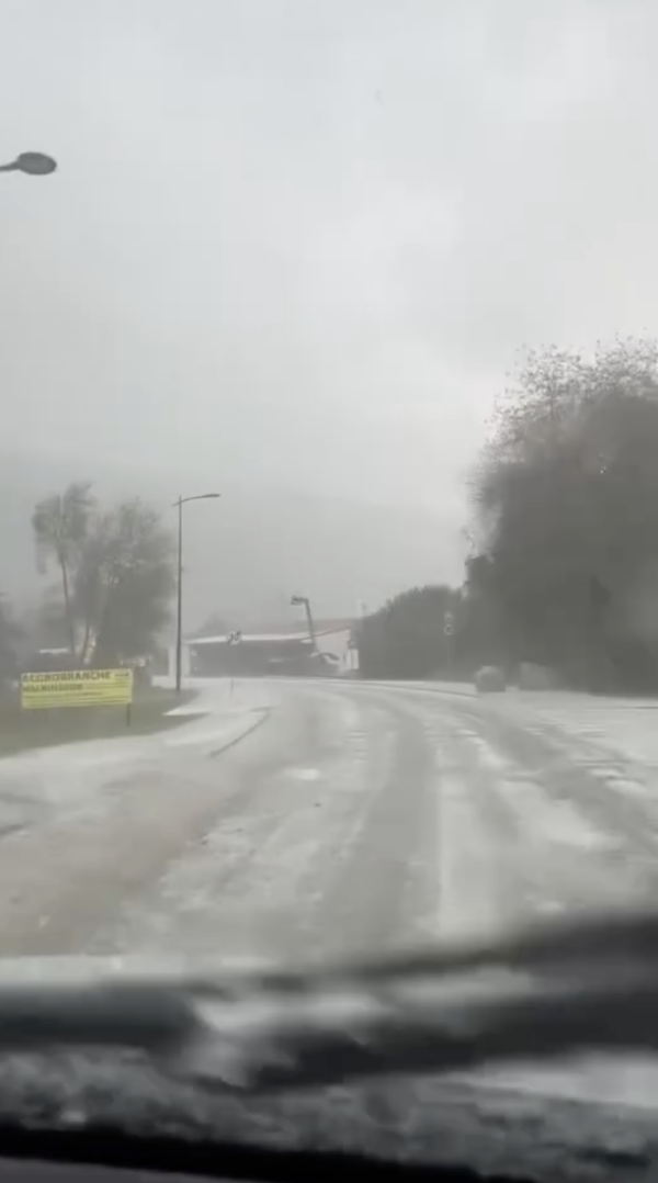 Impressionnants orages de grêle dans l'Est de la Bourgogne-Franche Comté 